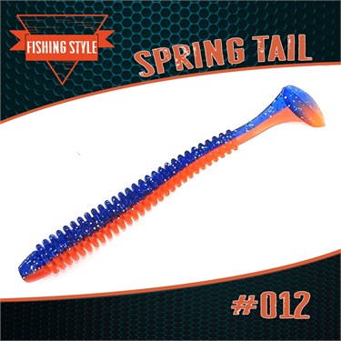 "Spring Tail" #012 Blue Orange 2336 - фото 7550