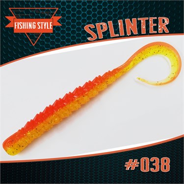 Силиконовая приманка "SPLINTER" #038 Ripe Apple 2693