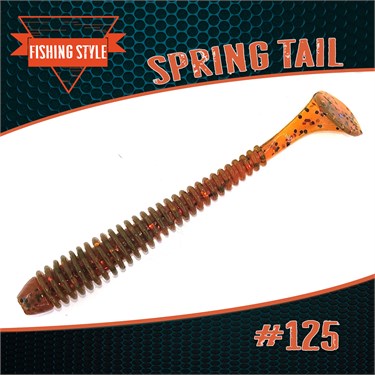"Spring Tail" #125 Motor oil Green 2561